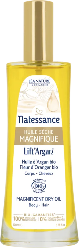 Begränsat erbjudande Natessance Lift'Argan Torrolja, 100 ml