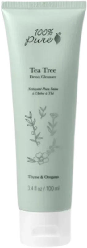 100% Pure Clear Complexion Cleanser Tea Tree, 100 ml Extra rabatt