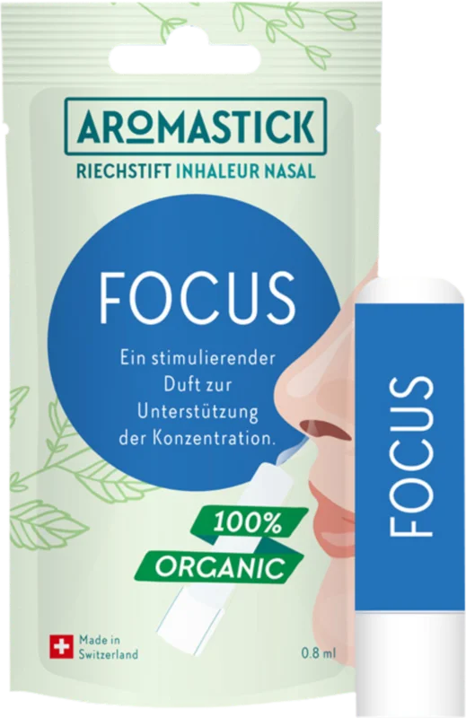 AROMASTICK Eko Inhalationssticka FOCUS Expressleverans