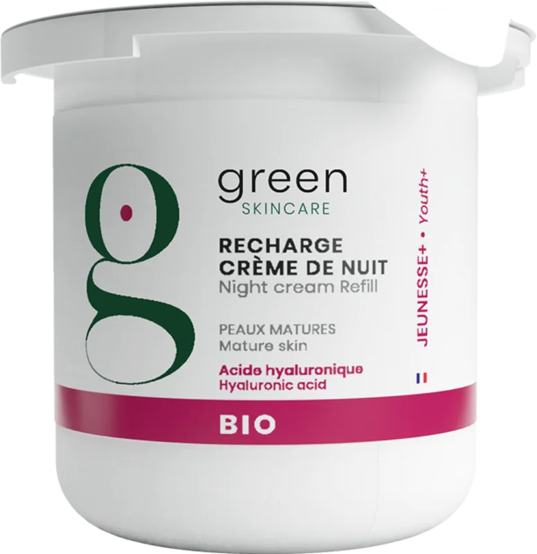 Green Skincare JEUNESSE+ Night Cream, Refill 50 ml Nedsatt pris