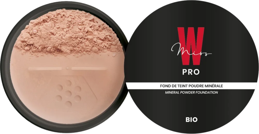 Miss W Pro Mineral Powder Foundation, 22 Golden Beige (12 g) Fri frakt