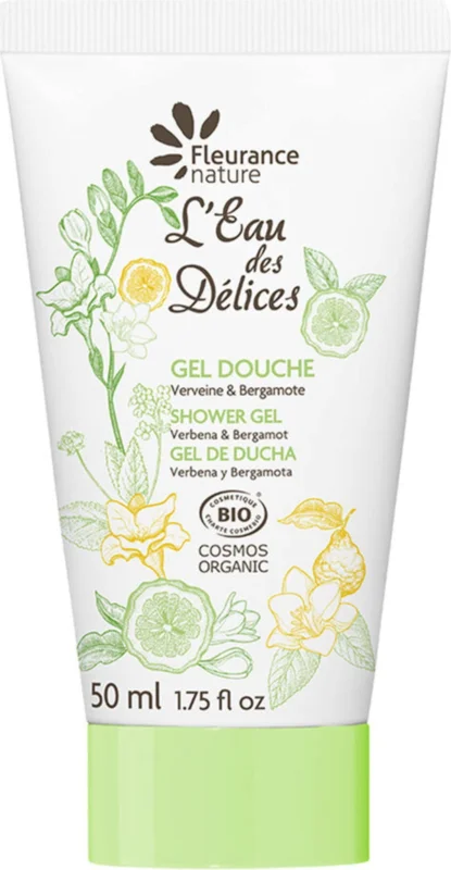 I lager Fleurance Nature L'Eau des Délices Shower Gel Verbena & Bergamot, 200 ml