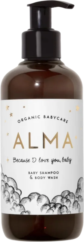 Erbjudandepris ALMA Babycare Baby Shampoo & Bodywash, 250 ml