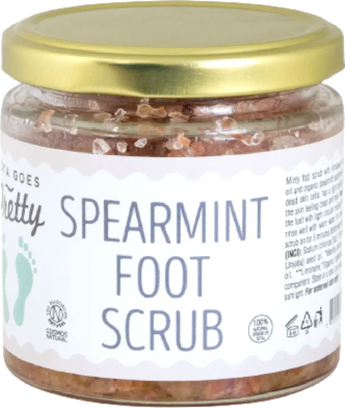 Zoya goes pretty Spearmint Foot Scrub, 270 g Erbjudande