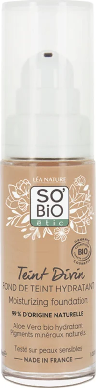 Billigare LÉA NATURE SO BiO étic Teint Divin Hydrating Foundation, 25 Beige doré (30 ml)