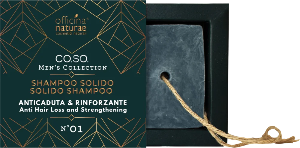 Officina Naturae MEN Anti Hair Loss Solid Shampoo N°01, 50 g Fynd
