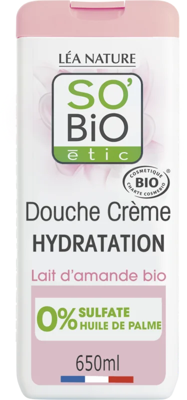 Köp online LÉA NATURE SO BiO étic Hydrating Organic Almond Milk Shower Cream, 650 ml