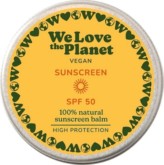 We Love The Planet Solskyddsmedel SPF 50, 35 g Erbjudande