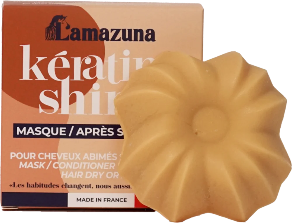 Lamazuna Keratine Shine Hair Mask and Conditioner, 74 ml Utförsäljning