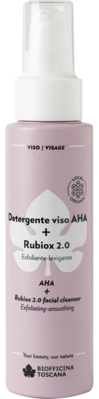 Biofficina Toscana AHA + Rubiox 2.0 Facial Cleanser, 100 ml Bästa pris