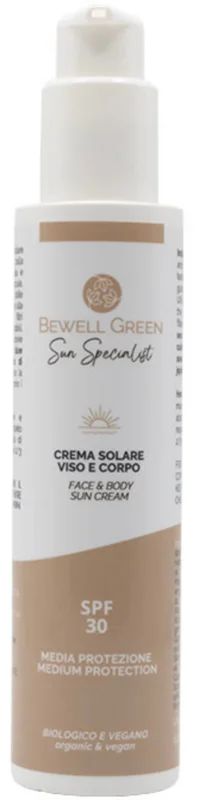 BeWell Green Sun Specialist Face & Body Sun Cream SPF 30, 150 ml Bästa pris