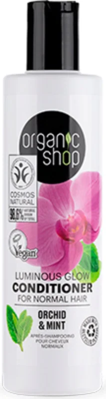 Organic Shop Luminous Glow Conditioner Orchid & Mint, 280 ml Rabatter