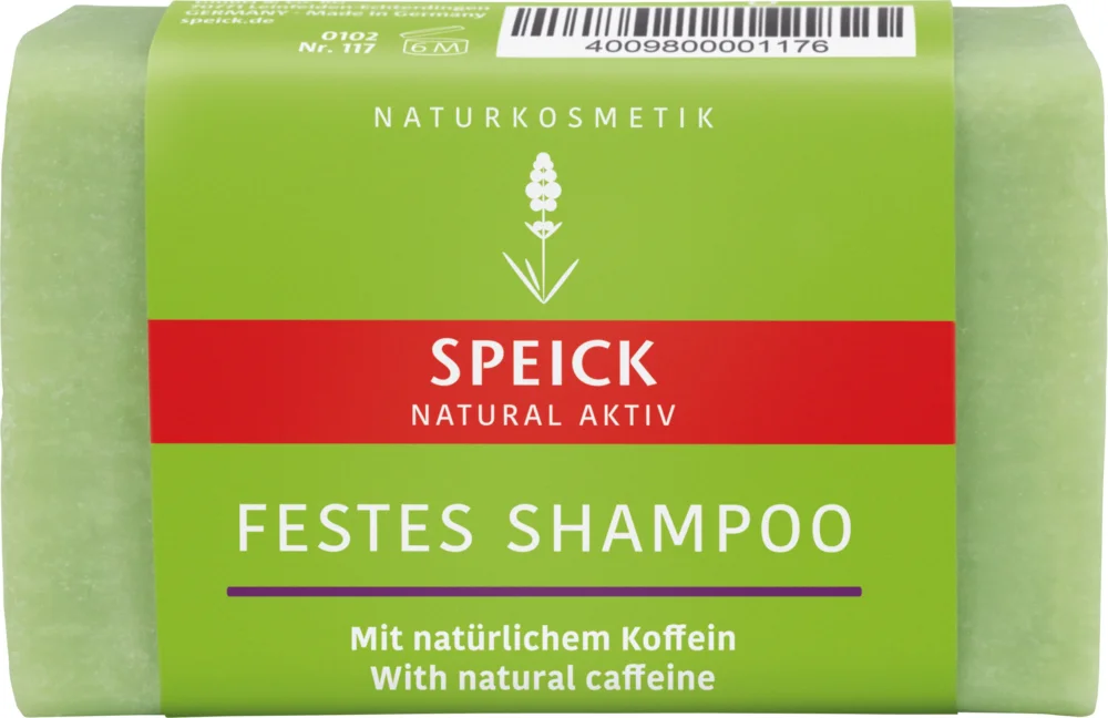 SPEICK Naturligt Aktiv Schampokaka med Naturligt Koffein, 60 g Rabatter