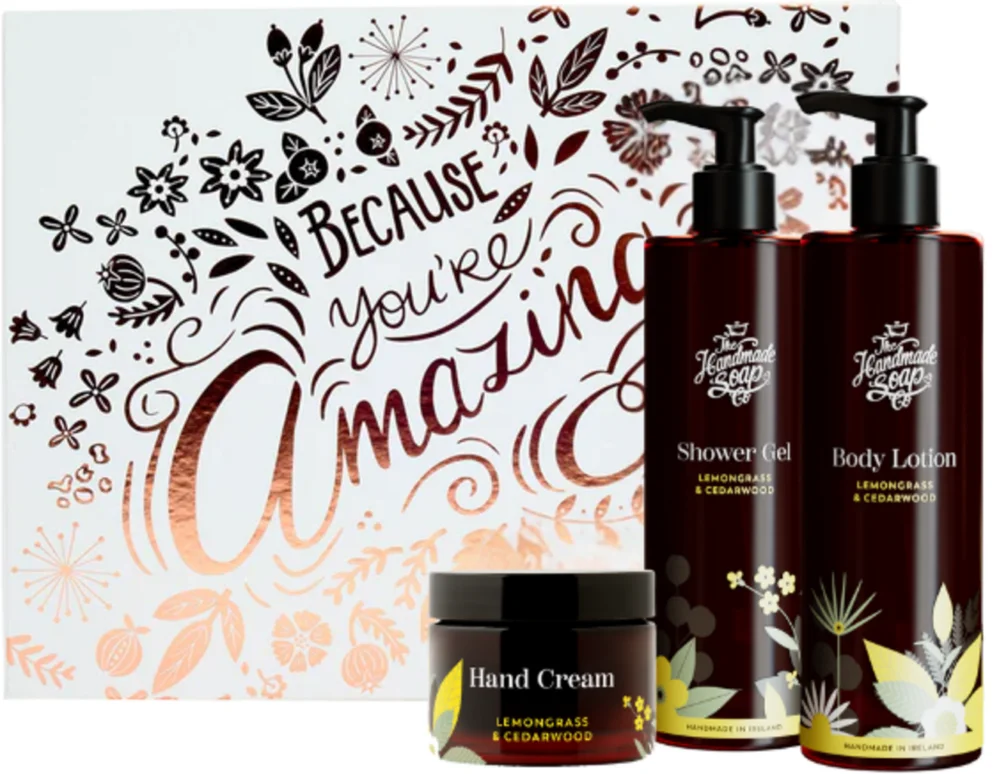 Lågt pris The Handmade Soap Company Presentset - Because You Are Amazing