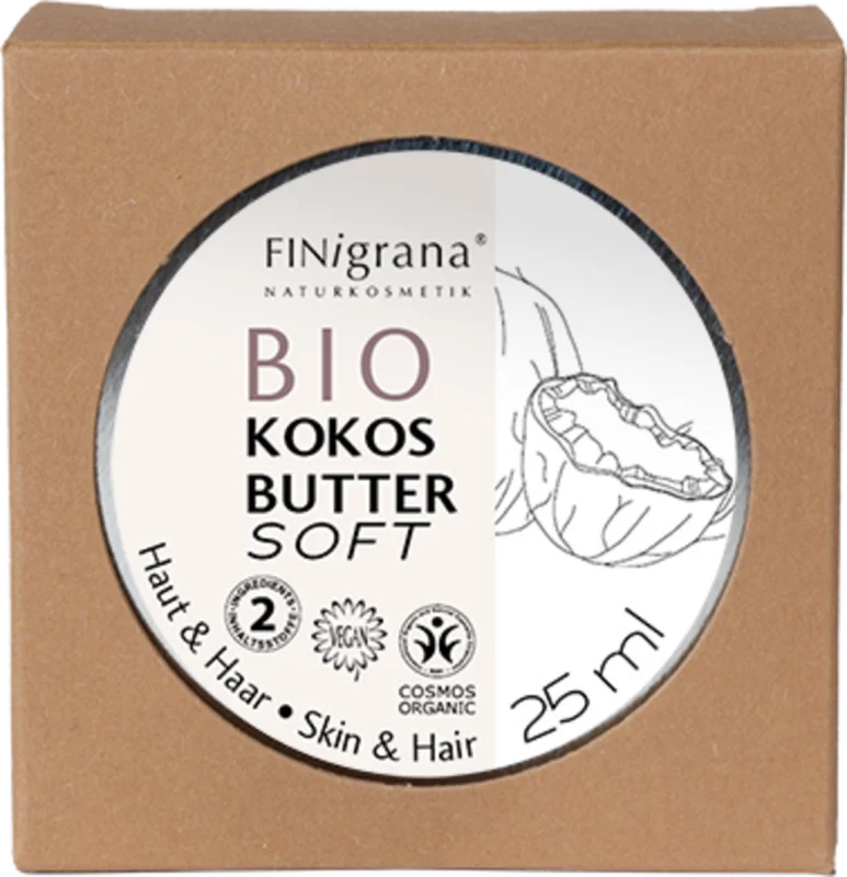 FINigrana® ekologisk & naturlig kosmetika Kokossmör Soft Ekologiskt, 25 ml Lågt pris