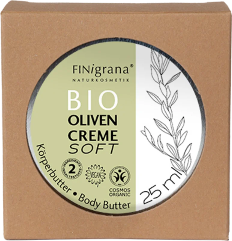 Fynd FINigrana® ekologisk & naturlig kosmetika Olive Cream Soft Eko, 25 ml