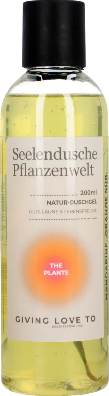 Trygg betalning GIVING LOVE TO Duschgel "Själadusch Växtvärlden" - The Plants, 200 ml