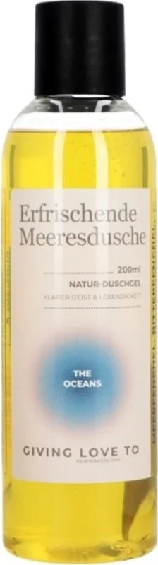GIVING LOVE TO Duschgel "Uppfriskande Havsdusch" - The Ocean, 200 ml Sista chansen