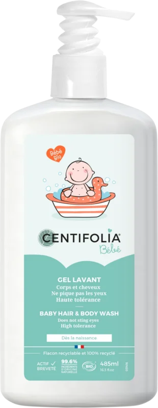 CENTIFOLIA 2in1 Baby Hair & Body Wash, 485 ml Extra rabatt