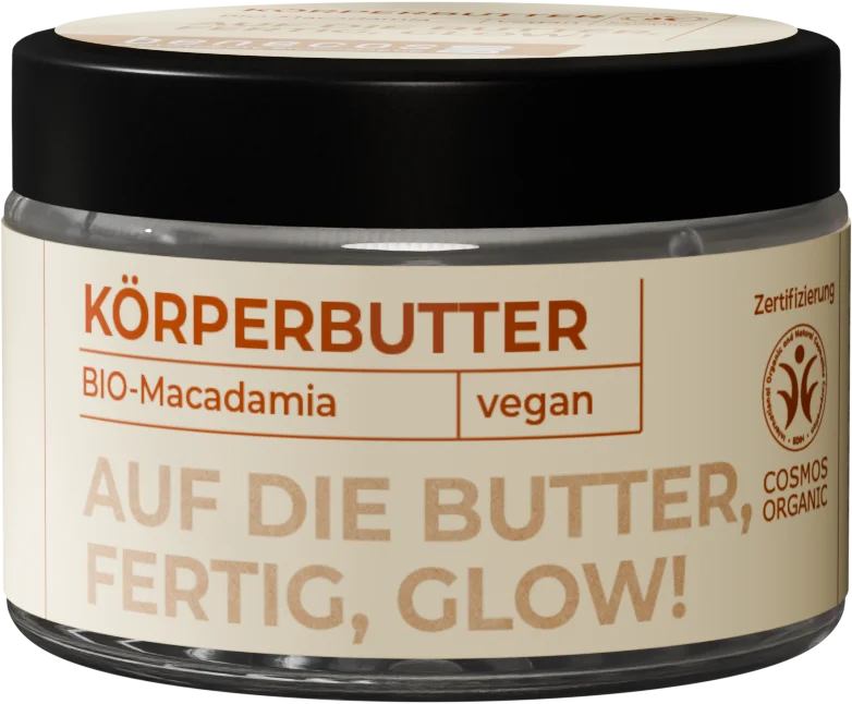Kampanj benecos Body butter "På rätt spår, gör dig redo, stråla!", 100 ml