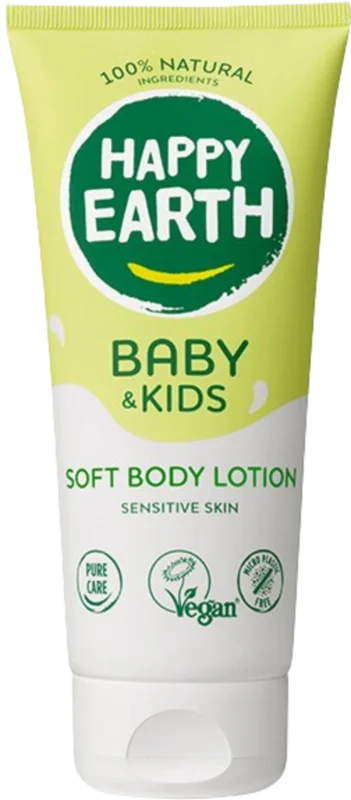 Extra rabatt Happy Earth Baby & Kids Soft Body Lotion, 200 ml