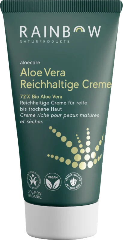 Rainbow naturprodukter Aloe Vera-rik Kräm, 50 ml Beställ idag