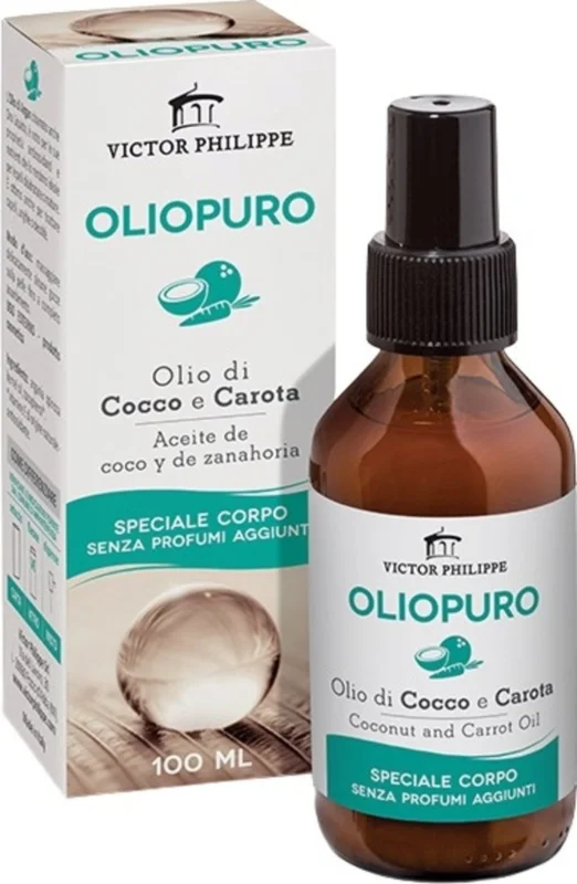 VICTOR PHILIPPE OLIOPURO Coconut & Carrot Oil, 100 ml Lågt pris