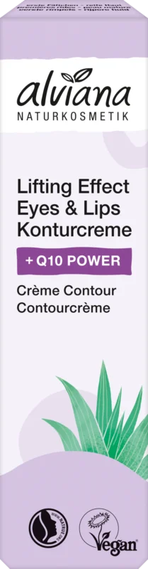 Säker betalning alviana Naturkosmetik +Q10 POWER Lifting Effect Konturkräm, 15 ml