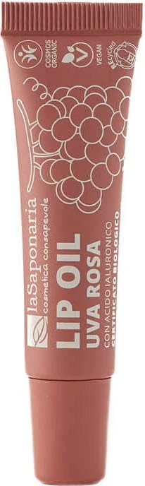 Kampanjpris La Saponaria Tonad Läppolja, Nude rosato (12 ml)