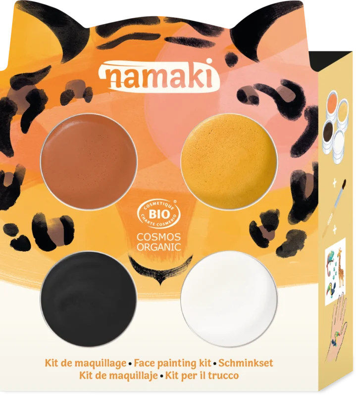 namaki Tiger Face Painting Kit, 24 g Nyhet