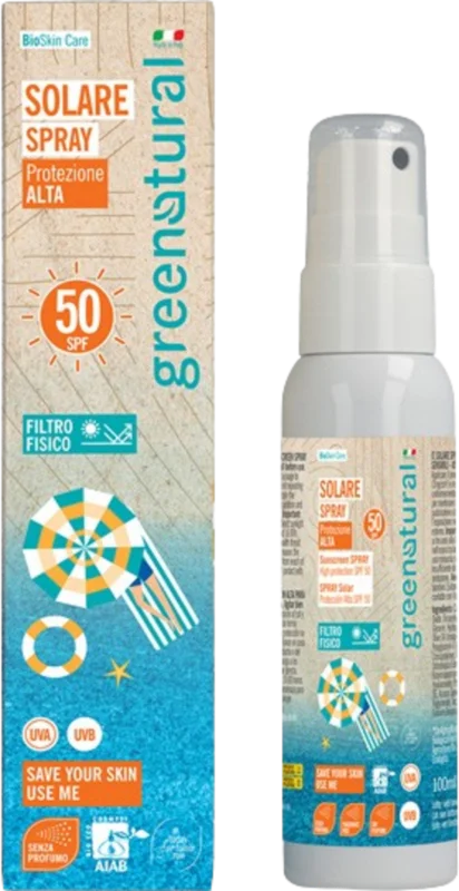 Greenatural Solskyddsspray SPF 50, 100 ml Fri frakt
