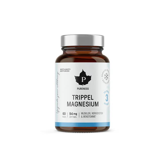 Trippel Magnesium 60 kapslar Lågt pris