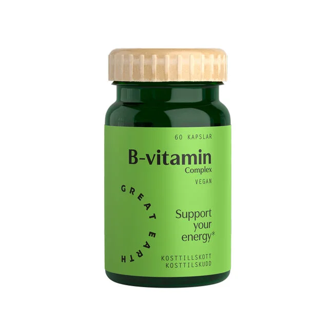 Säker betalning B-vitamin Complex 60 tabletter