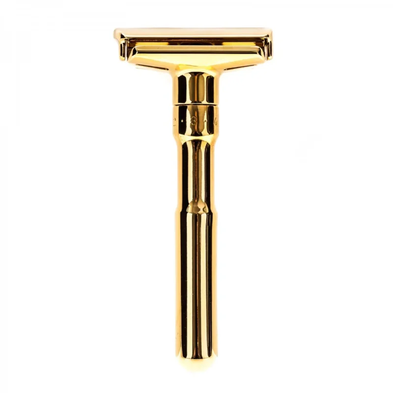 Erbjudandepris Merkur Futur 702 justerbar säkerhetshyvel (Safety razor) - Guldpläterad