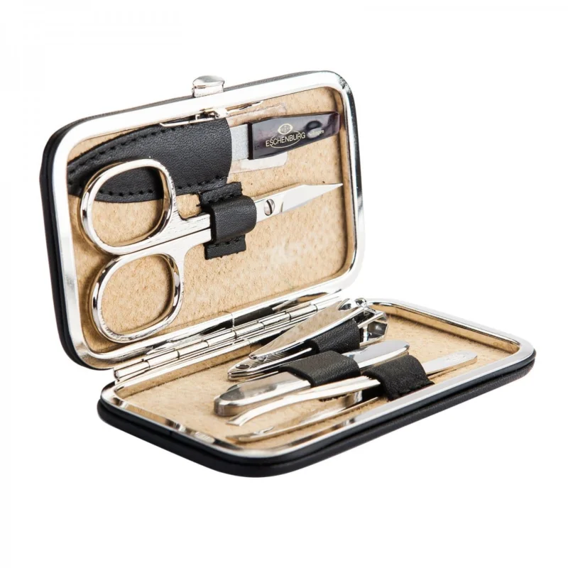 Truefitt & Hill 5-piece Manicure Set Black Snabb frakt