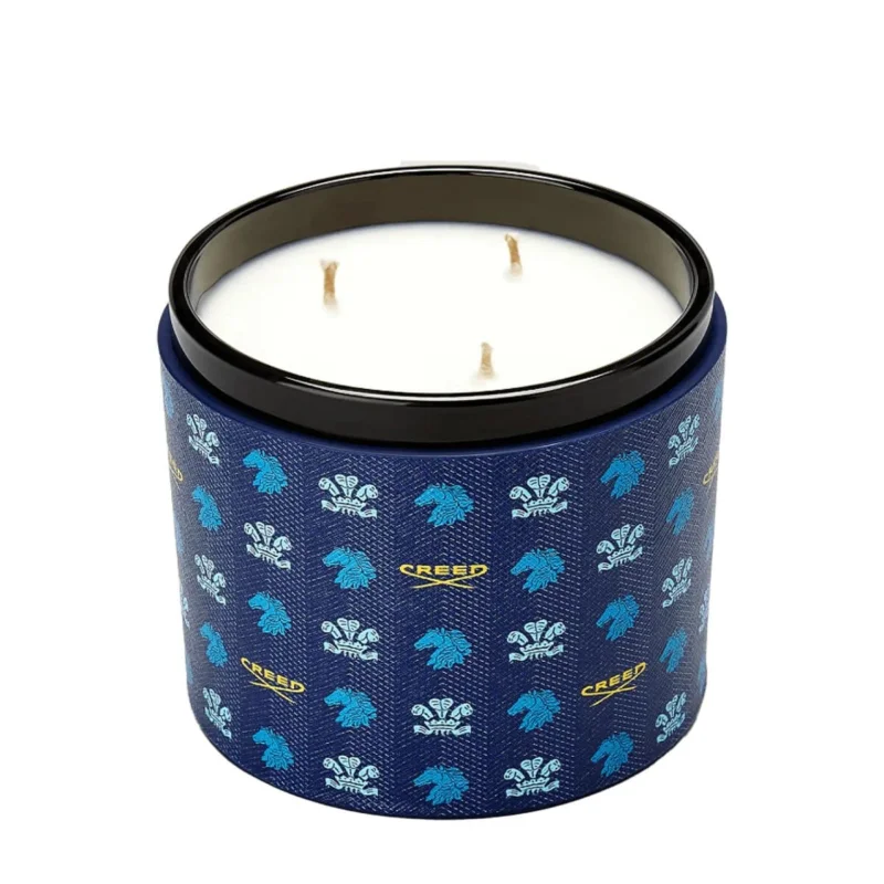 Begränsat antal Creed Ambiance Birmanie Oud Candle Blue Leather 650 gr
