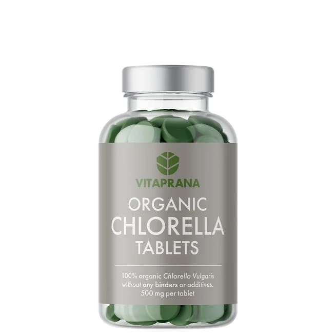 Ekologisk Chlorella 250 tabletter Trygg betalning