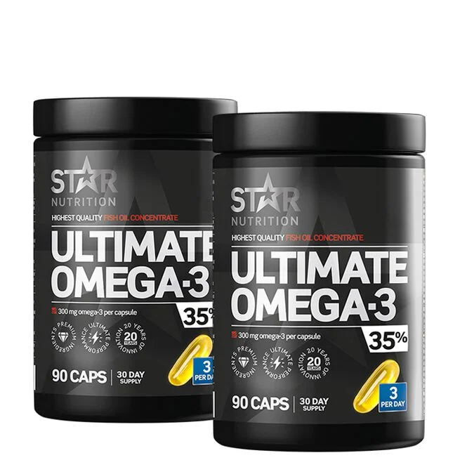 2 x Ultimate Omega-3 90 kapslar 35% 1000 mg Erbjudande