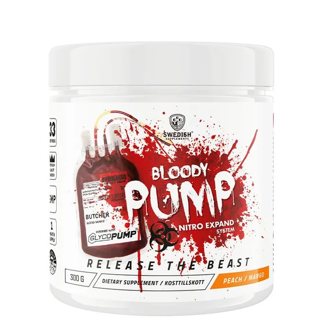 Bloody Pump PWO 300 g Pineapple passion Kampanj