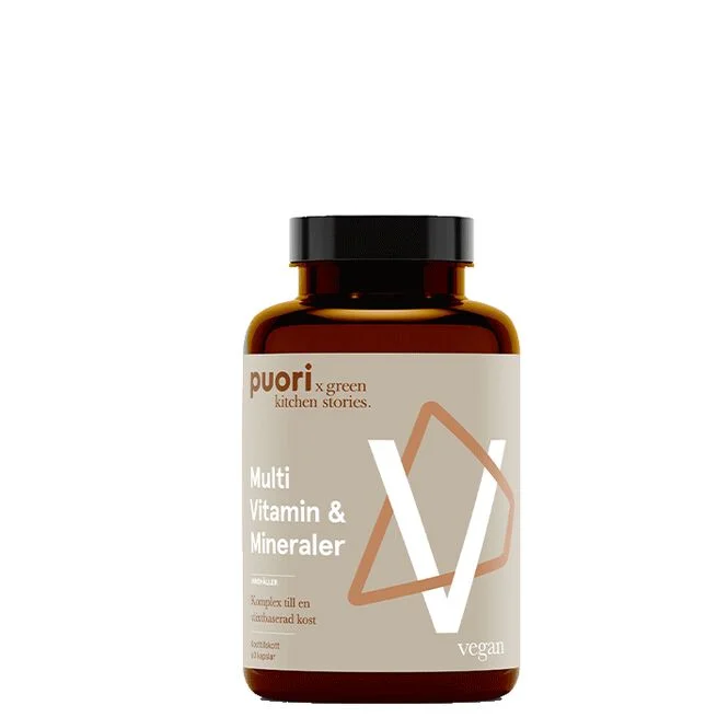 Multi Vitamin & Mineraler 60 kapslar Populär