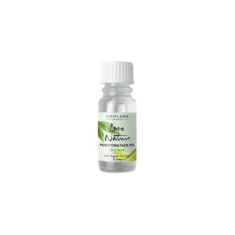 Purifying Face Oil with Organic Tea Tree & Lime Kampanj