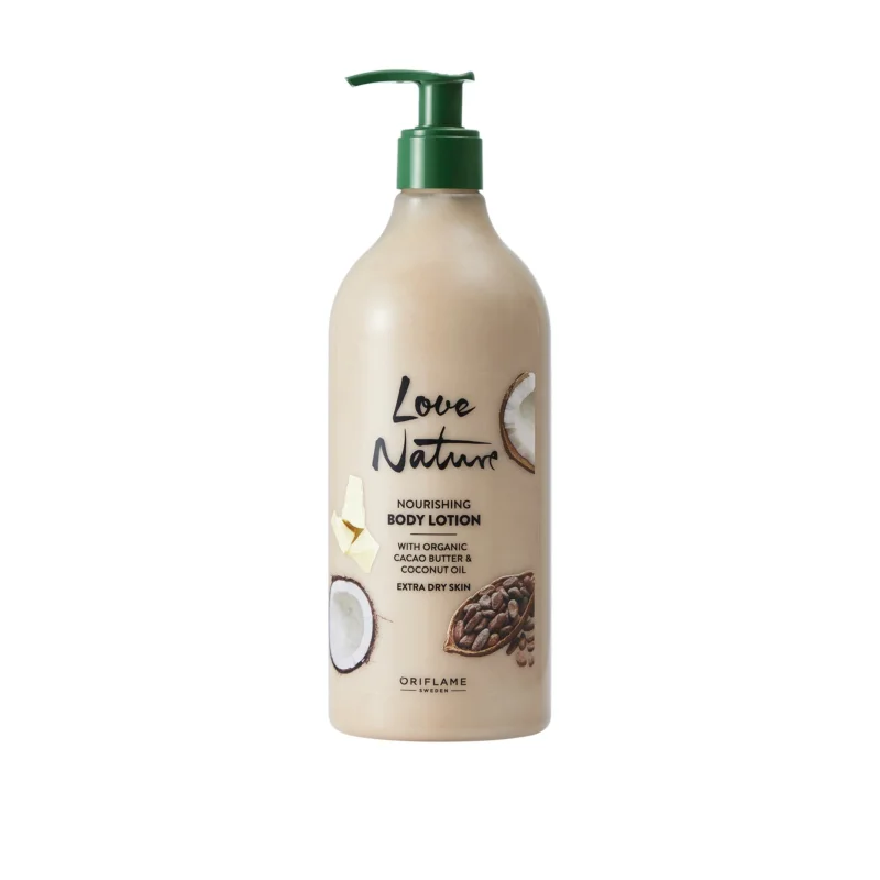 Handla nu Nourishing Body Lotion with Organic Cacao Butter & Coconut Oil