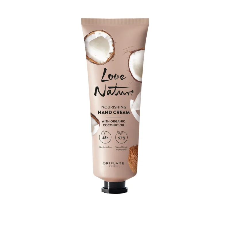 Nourishing Hand Cream with Organic Coconut Oil Kampanjpris