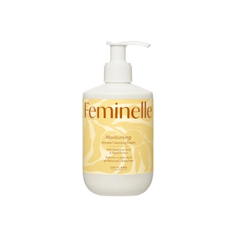 Fri frakt Moisturising Intimate Cleansing Cream with Hyaluronic Acid and Peach Extract
