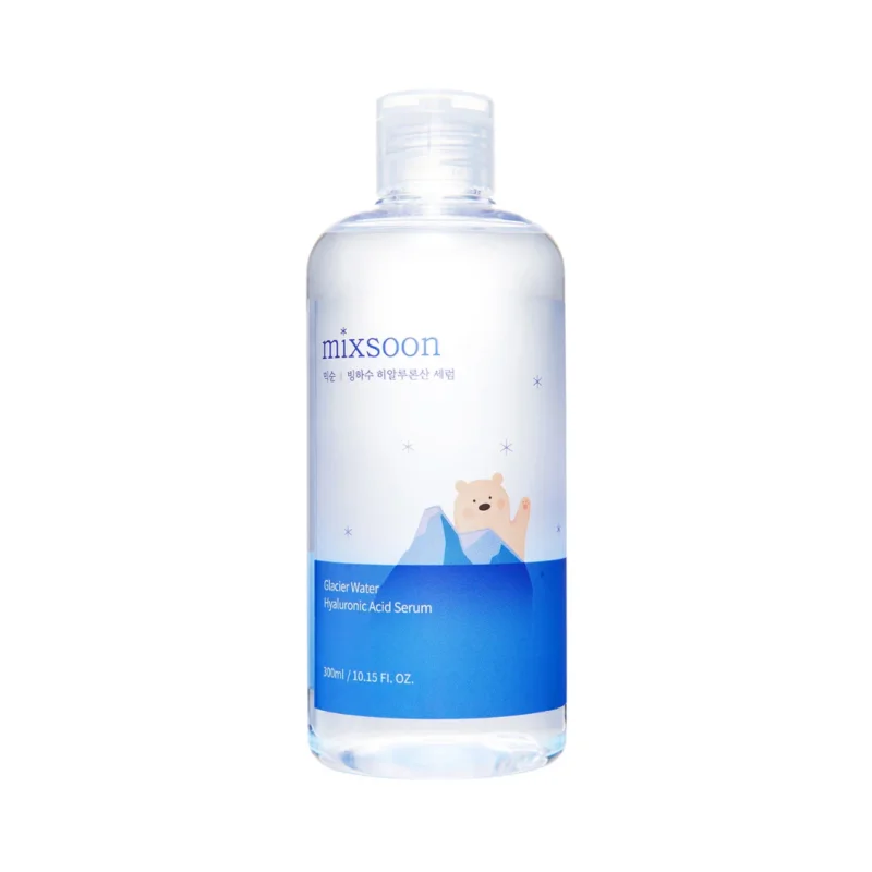 risnedsättning Mixsoon - Glacier Water Hyaluronic Acid Serum (300 ml.)
