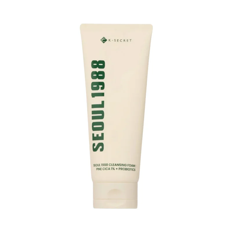 KSECRET - SEOUL 1988 Cleansing Foam: Pine Cica 1% + Probiotics Trygg betalning
