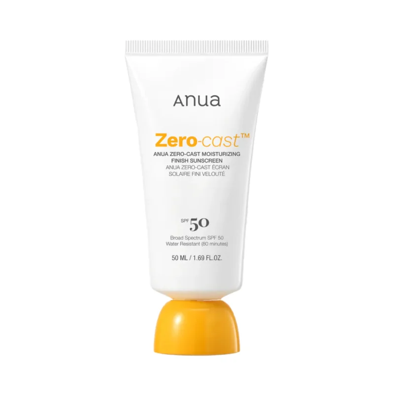 Anua - Zero-Cast Moisturizing Finish Sunscreen Begränsad tid