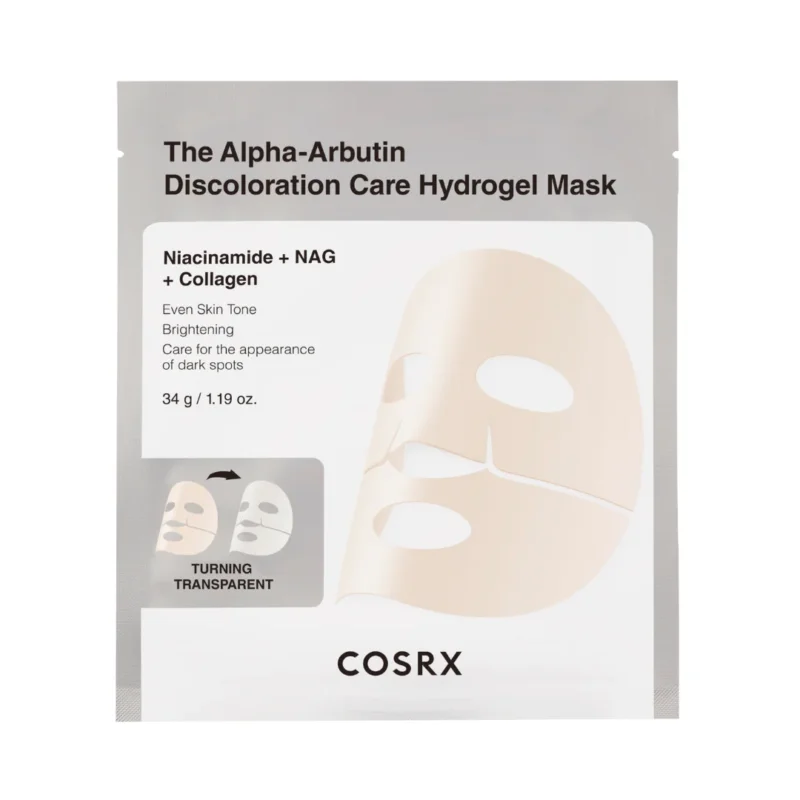 Cosrx - The Alpha-Arbutin Discoloration Care Hydrogel Mask (1 pcs.) Lågt pris